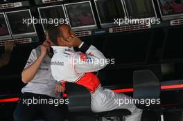 06.06.2009 Istanbul, Turkey,  Martin Whitmarsh (GBR), McLaren, Chief Executive Officer with Lewis Hamilton (GBR), McLaren Mercedes - Formula 1 World Championship, Rd 7, Turkish Grand Prix, Saturday Practice