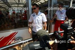 07.06.2009 Istanbul, Turkey,  Christian Klien (AUT), Test Driver, BMW Sauber F1 Team - Formula 1 World Championship, Rd 7, Turkish Grand Prix, Sunday