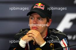 07.06.2009 Istanbul,  Sebastian Vettel (GER), Red Bull Racing - Formula 1 World Championship, Rd 7, Turkish Grand Prix, Sunday Press Conference
