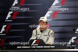07.06.2009 Istanbul, Turkey,  Jenson Button (GBR), Brawn GP - Formula 1 World Championship, Rd 7, Turkish Grand Prix, Sunday Press Conference