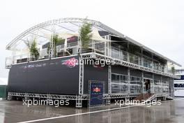 04.06.2009 Istanbul, Turkey,  A revised Red Bull Racing/Scuderia Toro Rosso motorhome (Energy station) - Formula 1 World Championship, Rd 7, Turkish Grand Prix, Thursday