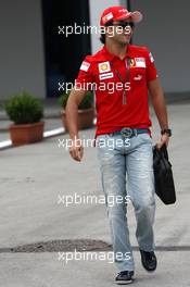 04.06.2009 Istanbul, Turkey,  Felipe Massa (BRA), Scuderia Ferrari - Formula 1 World Championship, Rd 7, Turkish Grand Prix, Thursday