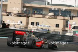 30.10.2009 Abu Dhabi, United Arab Emirates,  Lewis Hamilton (GBR), McLaren Mercedes  - Formula 1 World Championship, Rd 17, Abu Dhabi Grand Prix, Friday Practice