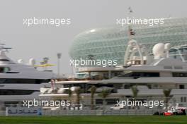 30.10.2009 Abu Dhabi, United Arab Emirates,  Lewis Hamilton (GBR), McLaren Mercedes  - Formula 1 World Championship, Rd 17, Abu Dhabi Grand Prix, Friday Practice