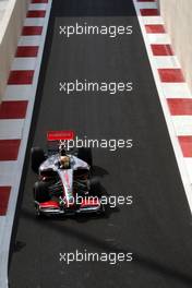 30.10.2009 Abu Dhabi, United Arab Emirates,  Lewis Hamilton (GBR), McLaren Mercedes - Formula 1 World Championship, Rd 17, Abu Dhabi Grand Prix, Friday Practice