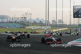 01.11.2009 Abu Dhabi, United Arab Emirates,  Lewis Hamilton (GBR), McLaren Mercedes, MP4-24 - Formula 1 World Championship, Rd 17, Abu Dhabi Grand Prix, Sunday Race