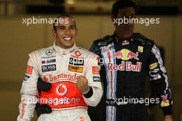 31.10.2009 Abu Dhabi, United Arab Emirates,  Lewis Hamilton (GBR), McLaren Mercedes in pole position - Formula 1 World Championship, Rd 17, Abu Dhabi Grand Prix, Saturday Qualifying