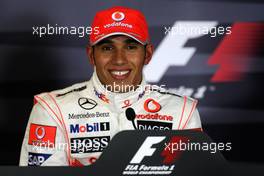 31.10.2009 Abu Dhabi, United Arab Emirates,  Lewis Hamilton (GBR), McLaren Mercedes - Formula 1 World Championship, Rd 17, Abu Dhabi Grand Prix, Saturday Press Conference