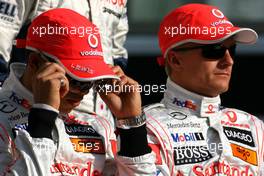 01.11.2009 Abu Dhabi, United Arab Emirates,  Lewis Hamilton (GBR), McLaren Mercedes ans Heikki Kovalainen (FIN), McLaren Mercedes  - Formula 1 World Championship, Rd 17, Abu Dhabi Grand Prix, Sunday