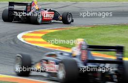 31.05.2009 Valencia, Spain, Mirko Bortolotti (ITA) and Robert Wickens (CAN) - Formula Two, Spain, Rd. 1-2