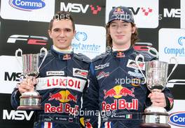 21.06.2009 Brno, Czech Republic, Mikhail Aleshin (RUS) and Mirko Bortolotti (ITA) - Formula Two, Czech Republic, Rd. 3-4