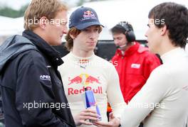 21.06.2009 Brno, Czech Republic, Mirko Bortolotti (ITA) amd Robert Wickens (CAN) - Formula Two, Czech Republic, Rd. 3-4