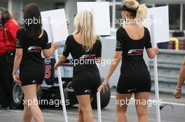 20.06.2009 Brno, Czech Republic, Grid girls - Formula Two, Czech Republic, Rd. 3-4