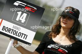 19.09.2009 Imola, Italy, Grid girl - Formula Two, Italy, Rd. 13-14