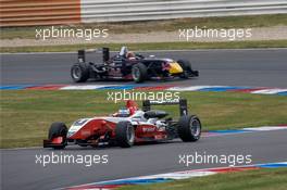 30.05.2009 Klettwitz, Germany,  Start: Valtteri Bottas (FIN), ART Grand Prix Dallara F308 Mercedes leads the field - F3 Euro Series 2009 at Lausitzring, Germany