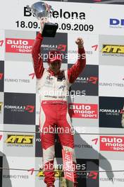 19.09.2009 Barcelona, Spain,  Jules Bianchi (FRA), ART Grand Prix, Dallara F308 Mercedes - F3 Euro Series 2009 at Circuit de Catalunya, Barcelona, Spain