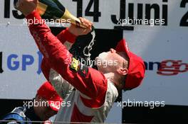 14.06.2009 Zandvoort, The Netherlands,  Podium, Valtteri Bottas (FIN), ART Grand Prix, Dallara F308 Mercedes (1st) - Masters of Formula 3, Circuit Park Zandvoort, The Netherlands