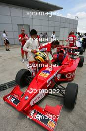 03.04.2009 Kuala Lumpur, Malaysia,  Rio Haryanto (INA), Meritus - Formula BMW Pacific, Rd.1 & 2