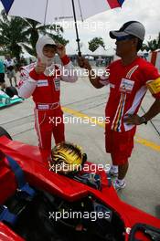 03.04.2009 Kuala Lumpur, Malaysia,  Zhu Huan (CHN), Meritus - Formula BMW Pacific, Rd.1 & 2