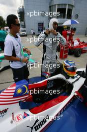 03.04.2009 Kuala Lumpur, Malaysia,  Fahmi Ilyas (MAS), E-Rain - Formula BMW Pacific, Rd.1 & 2