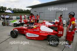 03.04.2009 Kuala Lumpur, Malaysia,  Zhu Huan (CHN), Meritus -  Formula BMW Pacific, Rd.1 & 2