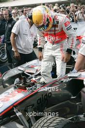 04.07.2008 Goodwood, England,  Lewis Hamilton (GBR), McLaren Mercedes - Goodwood Festival of Speed 2009