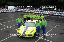 08.06.2009 Le Mans, France, #83 Risi Competizione Ferrari F430 GT: Tracy Krohn, Nic Jonsson, Eric van de Poele  - 24 Hour of Le Mans 2009, Monday