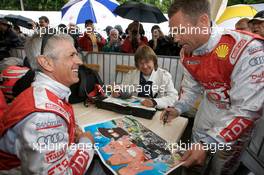 08.06.2009 Le Mans, France, Rinaldo Capello and Tom Kristensen - 24 Hours of Le Mans 2009, Monday