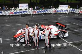 08.06.2009 Le Mans, France, #5 Navi Team Goh Porsche RS Spyder: Keisuke Kunimoto, Seiji Ara, Sascha Maassen  - 24 Hour of Le Mans 2009, Monday