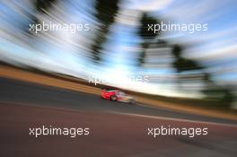 13.06.2009 Le Mans, France, #80 Flying Lizard Motorsports Porsche 911 GT3 RSR: Jorg Bergmeister, Darren Law, Seith Neiman  - 24 Hour of Le Mans 2009, Saturday Race