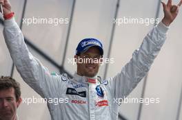 14.06.2009 Le Mans, France, LMP1 podium: Alexander Wurz - 24 Hour of Le Mans 2009, Podium