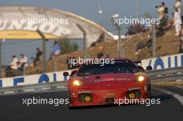 14.06.2009 Le Mans, France, #82 Risi Competizione Ferrari F430 GT: Jaime Melo, Pierre Kaffer, Mika Salo - 24 Hour of Le Mans 2009, Sunday Race