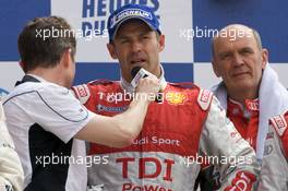 14.06.2009 Le Mans, France, LMP1 podium: Tom Kristensen - 24 Hour of Le Mans 2009, Podium