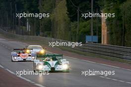 11.06.2009 Le Mans, France, #31 Team Essex Porsche RS Spyder: Kristian Poulsen, Casper Elgaard, Emmanuel Collard - 24 Hour of Le Mans 2009, Qualifying