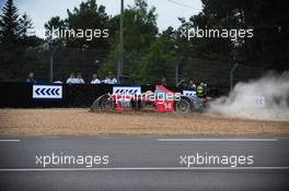 11.06.2009 Le Mans, France, #14 Team Kolles Audi R10 TDI: Narain Karthikeyan, Charles Zwolsman, Andre Lotterer  - 24 Hour of Le Mans 2009, Qualifying