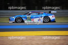 11.06.2009 Le Mans, France, #66 Jetalliance Racing Aston Martin DBR9: Alex Muller, Lukas Lichtner-Hoyer, Thomas Gruber  - 24 Hour of Le Mans 2009, Qualifying