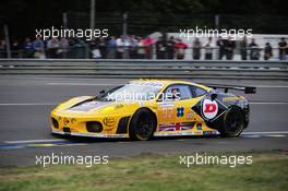 11.06.2009 Le Mans, France, #92 JMW Motorsport Ferrari F430 GT: Rob Bell, Andrew Kirkaldy, Tim Sugden  - 24 Hour of Le Mans 2009, Qualifying