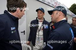 09.06.2009 Le Mans, France, Bruno Famin, Alexander Wurz and David Brabham  - 24 Hour of Le Mans 2009, Tuesday