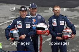 09.06.2009 Le Mans, France, #99 JMB Racing Ferrari F430 GT: Christophe Bouchut, Manuel Rodrigues, Yvan Lebon  - 24 Hour of Le Mans 2009, Tuesday