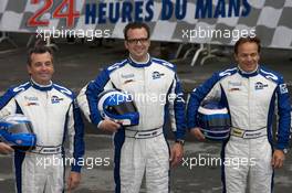 09.06.2009 Le Mans, France, #96 Virgo Motorsport Ferrari F430 GT: Michael Mclnerney, Sean Mclnerney, Michael Vergers  - 24 Hour of Le Mans 2009, Tuesday