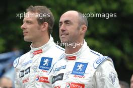 09.06.2009 Le Mans, France, Alexander Wurz and David Brabham  - 24 Hour of Le Mans 2009, Tuesday