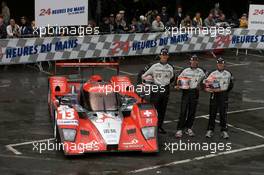 09.06.2009 Le Mans, France, #13 Speedy Racing Team Sebah Lola Aston Martin: Andrea Belicchi, Nicolas Prost, Neel Jani  - 24 Hour of Le Mans 2009, Tuesday