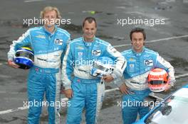 09.06.2009 Le Mans, France, Alex MŸller, Lukas Lichtner-Hoyer, Thomas Gruber  - 24 Hour of Le Mans 2009, Tuesday