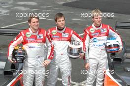 09.06.2009 Le Mans, France, Christijan Albers, Christian Bakkerud, Giorgio Mondini  - 24 Hour of Le Mans 2009, Tuesday