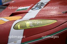09.06.2009 Le Mans, France, #97 BMS Scuderia Italia Ferrari F430 GT detail  - 24 Hour of Le Mans 2009, Tuesday