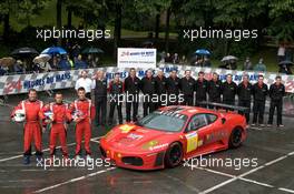 09.06.2009 Le Mans, France, #84 Team Modena Ferrari F430 GT: Pierre Ehret, Leo Mansell, Roman Rusinov  - 24 Hour of Le Mans 2009, Tuesday