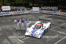 09.06.2009 Le Mans, France, #30 Racing Box Lola Judd Coupe: Matteo Bobbi, Andrea Piccini, Thomas Biagi  - 24 Hour of Le Mans 2009, Tuesday