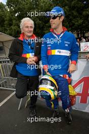 09.06.2009 Le Mans, France, Hugues de Chaunac and Bruno Senna  - 24 Hour of Le Mans 2009, Tuesday