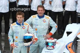 09.06.2009 Le Mans, France, Anthony Davidson and Jos Verstappen  - 24 Hour of Le Mans 2009, Tuesday