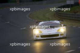 10.06.2009 Le Mans, France, #73 Luc Alphand Aventures Corvette C6.R: Xavier Maassen, Yann Clairay, Julien Jousse - 24 Hour of Le Mans 2009, Free Practice